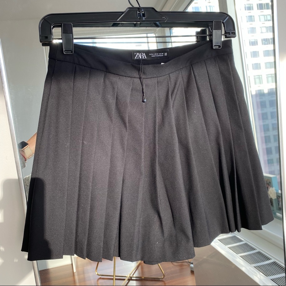 Zara pleated skort